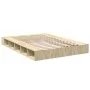 Bettgestell aus Sonoma-Eiche-Holzwerkstoff, 140 x 200 cm von vidaXL, Betten und Lattenroste - Ref: Foro24-3280477, Preis: 179...