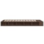 Estructura de cama madera de ingeniería marrón roble 90x190 cm de vidaXL, Camas y somieres - Ref: Foro24-3280530, Precio: 119...