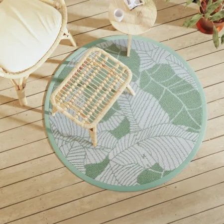 Green PP outdoor rug Ø120 cm by vidaXL, Outdoor protectors - Ref: Foro24-368588, Price: 22,53 €, Discount: %