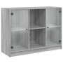 Sonoma gray engineered wood sideboard 102x37x75.5 cm by vidaXL, Sideboards - Ref: Foro24-3295876, Price: 101,49 €, Discount: %