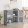 Sonoma gray engineered wood sideboard 102x37x75.5 cm by vidaXL, Sideboards - Ref: Foro24-3295876, Price: 101,49 €, Discount: %