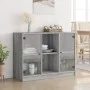 Sonoma gray engineered wood sideboard 102x37x75.5 cm by vidaXL, Sideboards - Ref: Foro24-3295876, Price: 100,43 €, Discount: %