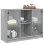 Sonoma gray engineered wood sideboard 102x37x75.5 cm by vidaXL, Sideboards - Ref: Foro24-3295876, Price: 101,49 €, Discount: %