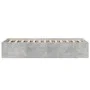 Concrete gray engineered wood bed frame 100x200cm by vidaXL, Beds and slatted bases - Ref: Foro24-3281052, Price: 96,12 €, Di...