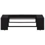 Gartenmöbel-Set 3-teilig aus schwarzem synthetischem Rattan von vidaXL, Modulare Sofas für den Außenbereich - Ref: Foro24-495...