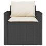 4-piece garden sofa set with black synthetic rattan cushions by vidaXL, Garden sets - Ref: Foro24-366358, Price: 214,47 €, Di...