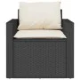 4-piece garden sofa set with black synthetic rattan cushions by vidaXL, Garden sets - Ref: Foro24-366358, Price: 245,70 €, Di...
