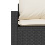 4-piece garden sofa set with black synthetic rattan cushions by vidaXL, Garden sets - Ref: Foro24-366358, Price: 214,47 €, Di...