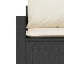 4-piece garden sofa set with black synthetic rattan cushions by vidaXL, Garden sets - Ref: Foro24-366358, Price: 245,70 €, Di...
