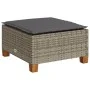 7-piece garden sofa set with gray synthetic rattan cushions by vidaXL, Garden sets - Ref: Foro24-3261918, Price: 473,19 €, Di...
