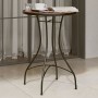 Terracotta and white ceramic mosaic bistro table Ø50x70 cm by vidaXL, Garden tables - Ref: Foro24-4003401, Price: 77,02 €, Di...