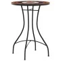 Bistrotisch aus Terrakotta und weißem Keramikmosaik Ø50x70 cm von vidaXL, Gartentische - Ref: Foro24-4003401, Preis: 81,72 €,...