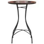 Bistrotisch aus Terrakotta und weißem Keramikmosaik Ø50x70 cm von vidaXL, Gartentische - Ref: Foro24-4003401, Preis: 81,72 €,...