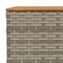 10-piece garden sofa set with gray synthetic rattan cushions by vidaXL, Garden sets - Ref: Foro24-3262008, Price: 752,72 €, D...