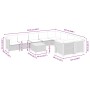 10-piece garden sofa set with gray synthetic rattan cushions by vidaXL, Garden sets - Ref: Foro24-3262008, Price: 656,11 €, D...
