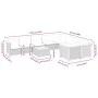 10-piece garden sofa set with gray synthetic rattan cushions by vidaXL, Garden sets - Ref: Foro24-3262008, Price: 752,72 €, D...