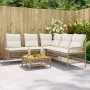 2-piece garden sofa set and brown synthetic rattan cushions by vidaXL, Garden sets - Ref: Foro24-368735, Price: 414,91 €, Dis...