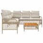 2-piece garden sofa set and brown synthetic rattan cushions by vidaXL, Garden sets - Ref: Foro24-368735, Price: 320,55 €, Dis...