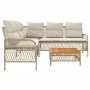 2-piece garden sofa set and brown synthetic rattan cushions by vidaXL, Garden sets - Ref: Foro24-368735, Price: 414,91 €, Dis...