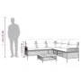 2-piece garden sofa set and brown synthetic rattan cushions by vidaXL, Garden sets - Ref: Foro24-368735, Price: 414,91 €, Dis...