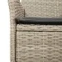 9-piece garden dining set with PE rattan and gray glass cushions by vidaXL, Garden sets - Ref: Foro24-3278578, Price: 633,52 ...