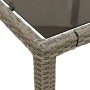 9-piece garden dining set with PE rattan and gray glass cushions by vidaXL, Garden sets - Ref: Foro24-3278578, Price: 615,49 ...