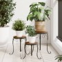 Pflanzenstützen 3 Stück Terrakotta-Keramik von vidaXL, Topfständer - Ref: Foro24-4003393, Preis: 72,06 €, Rabatt: %