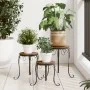 Soportes para plantas 3 uds cerámica terracota de vidaXL, Soportes para macetas - Ref: Foro24-4003393, Precio: 70,75 €, Descu...