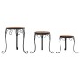 Pflanzenstützen 3 Stück Terrakotta-Keramik von vidaXL, Topfständer - Ref: Foro24-4003393, Preis: 72,06 €, Rabatt: %