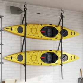 Double Kayak Storage Straps and Paddle Clips 50kg by vidaXL, Water sports and sailing - Ref: Foro24-156340, Price: 18,84 €, D...
