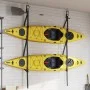 Correas de almacenamiento de kayak dobles y clips de remo 50 kg de vidaXL, Deportes acuáticos y navegación deportiva - Ref: F...
