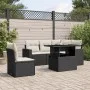 6-piece garden sofa set and black synthetic rattan cushions by vidaXL, Garden sets - Ref: Foro24-3267276, Price: 420,14 €, Di...