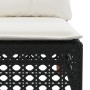 8-teiliges Gartensofa-Set und schwarze synthetische Rattankissen von vidaXL, Gartensets - Ref: Foro24-3261932, Preis: 581,07 ...