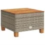 7-teiliges Gartensofa-Set mit grauen synthetischen Rattankissen von vidaXL, Gartensets - Ref: Foro24-3261738, Preis: 532,05 €...