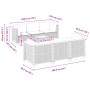 7-piece garden sofa set with gray synthetic rattan cushions by vidaXL, Garden sets - Ref: Foro24-3261738, Price: 509,59 €, Di...