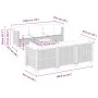 7-piece garden sofa set with gray synthetic rattan cushions by vidaXL, Garden sets - Ref: Foro24-3261738, Price: 532,05 €, Di...