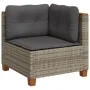7-piece garden sofa set with gray synthetic rattan cushions by vidaXL, Garden sets - Ref: Foro24-3261972, Price: 621,55 €, Di...