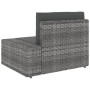 2-Sitzer-Sofa aus synthetischem Rattan in Grau von vidaXL, Modulare Sofas für den Außenbereich - Ref: Foro24-49525, Preis: 20...