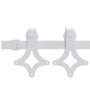 Puerta corredera con herrajes madera maciza de pino 80x210 cm de vidaXL, Puertas - Ref: Foro24-3203159, Precio: 199,27 €, Des...