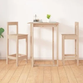 Hohe Hocker 2 Stück aus massivem Kiefernholz 40x41,5x112 cm von vidaXL, Essstühle - Ref: Foro24-822142, Preis: 84,89 €, Rabat...