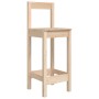 Hohe Hocker 2 Stück aus massivem Kiefernholz 40x41,5x112 cm von vidaXL, Essstühle - Ref: Foro24-822142, Preis: 85,96 €, Rabat...