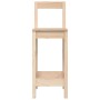 High stools 2 pcs solid pine wood 40x41.5x112 cm by vidaXL, dining chairs - Ref: Foro24-822142, Price: 85,96 €, Discount: %