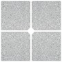 Gewichtsplatte für Sonnenschirm, 4 Stück, quadratisch, grauer Granit, 100 kg von vidaXL, Schirmständer - Ref: Foro24-276268, ...
