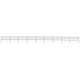 Garden fence with black steel spearheads 15.3x0.8 m by vidaXL, fence panels - Ref: Foro24-277610, Price: 451,44 €, Discount: %