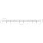 Gartenzaun mit Speerspitzen aus schwarzem Stahl 15,3x1 m von vidaXL, Zaunpaneele - Ref: Foro24-277619, Preis: 519,65 €, Rabat...
