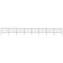 Garden fence with black steel spearheads 13.6x1.2 m by vidaXL, fence panels - Ref: Foro24-277627, Price: 511,27 €, Discount: %