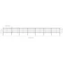 Gartenzaun mit schwarzen Stahlringspitzen 11,9 x 1,2 m von vidaXL, Zaunpaneele - Ref: Foro24-277671, Preis: 412,96 €, Rabatt: %