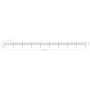 Gartenzaun mit schwarzen Stahlringspitzen 15,3 x 0,6 m von vidaXL, Zaunpaneele - Ref: Foro24-277646, Preis: 384,03 €, Rabatt: %