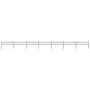 Gartenzaun mit schwarzen Stahlringspitzen 11,9 x 0,6 m von vidaXL, Zaunpaneele - Ref: Foro24-277644, Preis: 328,68 €, Rabatt: %