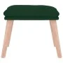 Dark green fabric footstool 45x29.5x35 cm by vidaXL, Ottomans - Ref: Foro24-341429, Price: 35,99 €, Discount: %